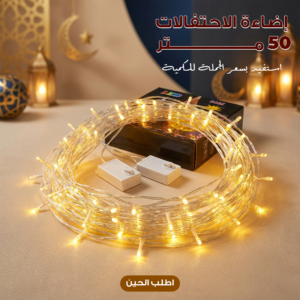 إضاءة الاحتفالات 50 متر